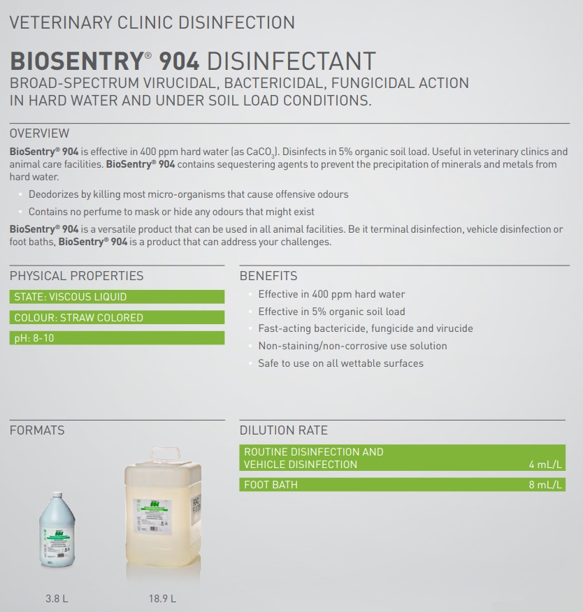 Part 7 - Vetoquinol cleaning and disinfection products | Vetoquinol